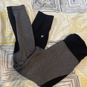 Lululemon Colorblock Leggings Sz 8 25”